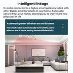 Zigbee Smart Home Motion Sensor, Supports for Home Assistant, Light Sensor+IR, IR