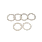 ZTTO Bicycle Pedal Stainless Steel Washer Mountain Bike Disc Protection Gasket, 20pcs