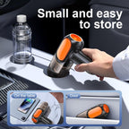HD001 Portable Multifunctional Car Cordless Vacuum Cleaner Safety Hammer Suction Blower All In One Machine, Brushed, Brushless