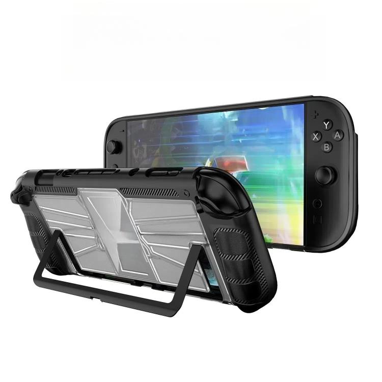 For Nintendo Switch 2 Game Console TPU + PC One-piece Case Shockproof Shell, TPU + PC One-piece Case White, TPU + PC One-piece Case Black