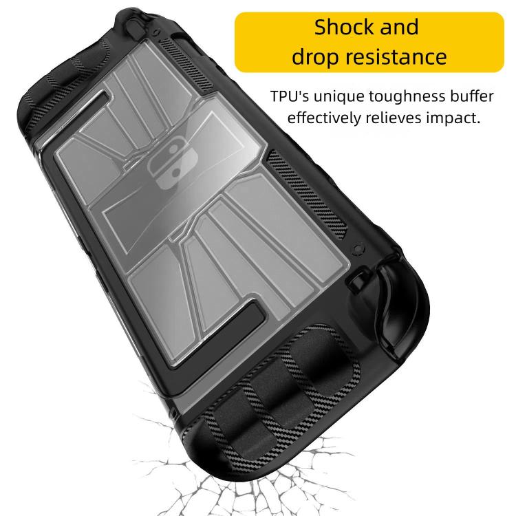For Nintendo Switch 2 Game Console TPU + PC One-piece Case Shockproof Shell, TPU + PC One-piece Case White, TPU + PC One-piece Case Black