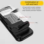 For Nintendo Switch 2 Game Console TPU + PC One-piece Case Shockproof Shell, TPU + PC One-piece Case White, TPU + PC One-piece Case Black