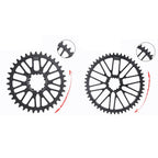 RACEWORK RK7788 Mountain Bike Direct Mount Chainwheel Road Bike Chainring, MTB 32T, MTB 34T, MTB 36T, MTB 38T, ROAD 40T, ROAD 42T, ROAD 44T, ROAD 46T, ROAD 50T, ROAD 52T