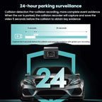 Anytek T2 PRO 3.0 Inch 2K HD Night Vision Recorder Hidden Car Camera Front And Rear Dual Recording, T2 PRO