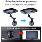 Car 360 Degree Rotating Dining Tray Auto Adjustable Cell Phone Holder, Small, Medium, Large