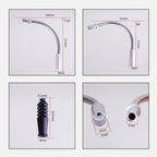 5sets ZTTO Bicycle V Brake Bend Accessories Brake Cable Dust Protective Cover, 4pcs / Set