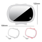 Car Passenger Sun Visor LED Light Makeup Mirror