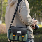 Shoulder Camera Bag Multi-functional Casual Color Clash Lightweight Storage Bag, Cwatcun D99 Small, Cwatcun D99 Medium, Cwatcun D99 Large