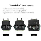 Shoulder Camera Bag Multi-functional Casual Color Clash Lightweight Storage Bag, Cwatcun D99 Small, Cwatcun D99 Medium, Cwatcun D99 Large