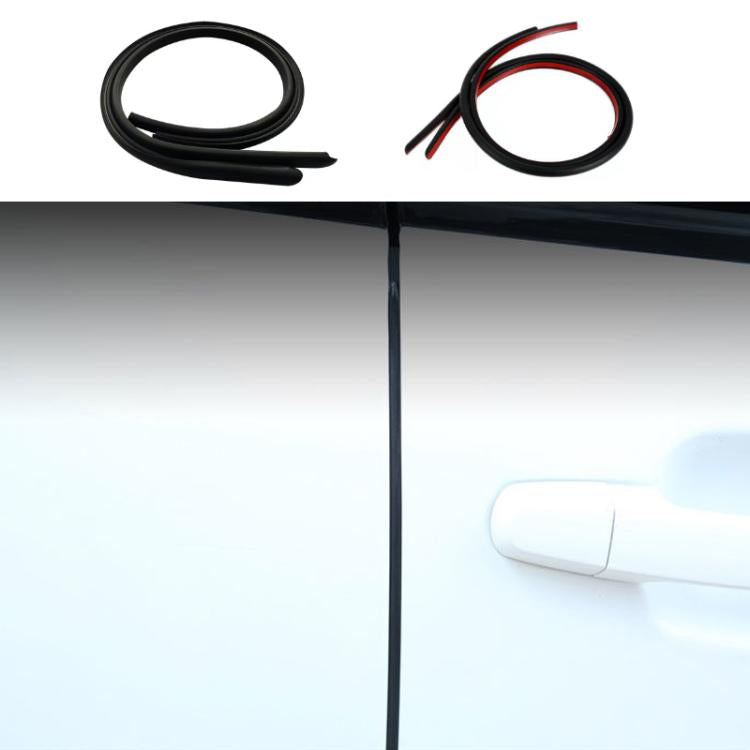Car B-pillar Waterproof Anti-collision Sound Insulation Sealing Strip, 1m Card Slot Type, 1.6m Car Card Slot Type, 1m SUV/MPV Card Slot Type, 1.6m Car Adhesive Type, 1.8m SUV/MPV Adhesive Type
