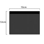 Suction Cup Car Side Window Sunshade Mesh Summer Sunshade Curtains, 1pair