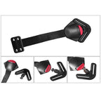 Universal Car Child Safety Seat Accessories Standard Five-Point Snap-Clad With Lock Buckle ISOFIX Interface, Style 2