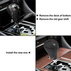 For Toyota / Lexus Thread 8mm Universal Car Auto Shift Shifter Handball, Black