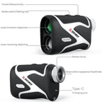 Handheld OLED Rangefinder Telescope Golf Rangefinder, SNDWAY SW-1000D 1000M, SNDWAY SW-1500D 1500M, SNDWAY SW-2000D 2000M