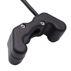 Motorcycle Headlight Auxiliary Light Horn Switches Aluminum Alloy Five-position Faucet Switches with Light, Plastic Five-position