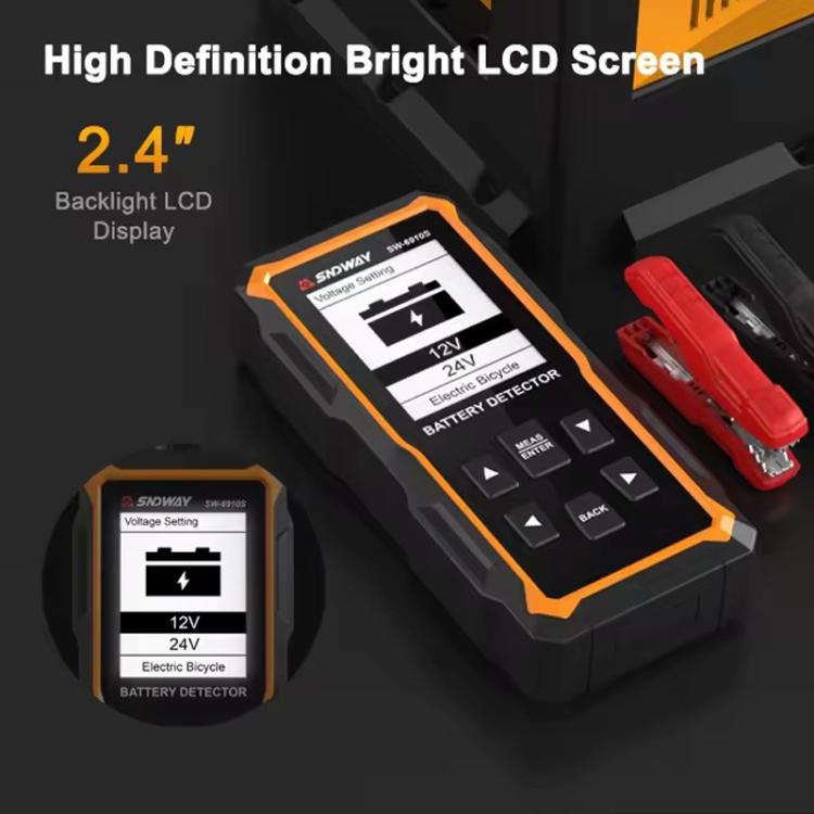 Car Battery Tester Battery Life Tester Discharge Reconditioner, SW-6910S