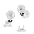360-Degree Rotation Foldable Handheld Desk Fan Wall Mounted Rechargeable Portable Mini Fan