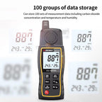 Carbon Dioxide Gas Detector Handheld Indoor Household Air CO2 Concentration Alarms, SW-723