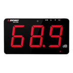 9.6 inch Wall Mounted Decibel Meter Large Screen Environmental Noise Monitor, SW-525D