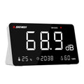 Desktop Noise Meter Temperature and Humidity Meter Decibel Meter Environmental Noise Monitor, SW-525S