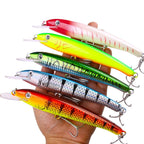 HENGJIA MI226 Deep Diving Mino False Bait Fishing Bionic Road Lure, No.1, No.2, No.3, No.4, No.5, No.6