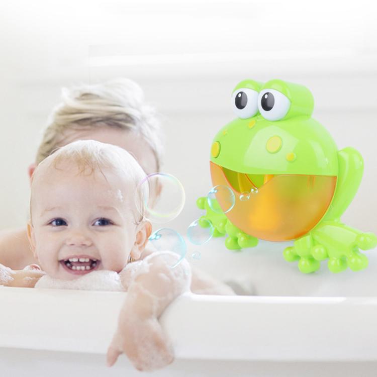 Summer Bubble Machine Toy Children Bubble Bath Water Game Bathroom Bubble Machine With Music