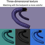 FMFXTRA F233 1pair Road Bicycle Handlebar Strap PU Stretchy And Shock-Absorbing Wrap-Around Tape