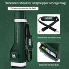PGM QIAB031 Unisex Ultra-Lightweight Portable Waterproof Golf Club Bag Holds 14 Rods