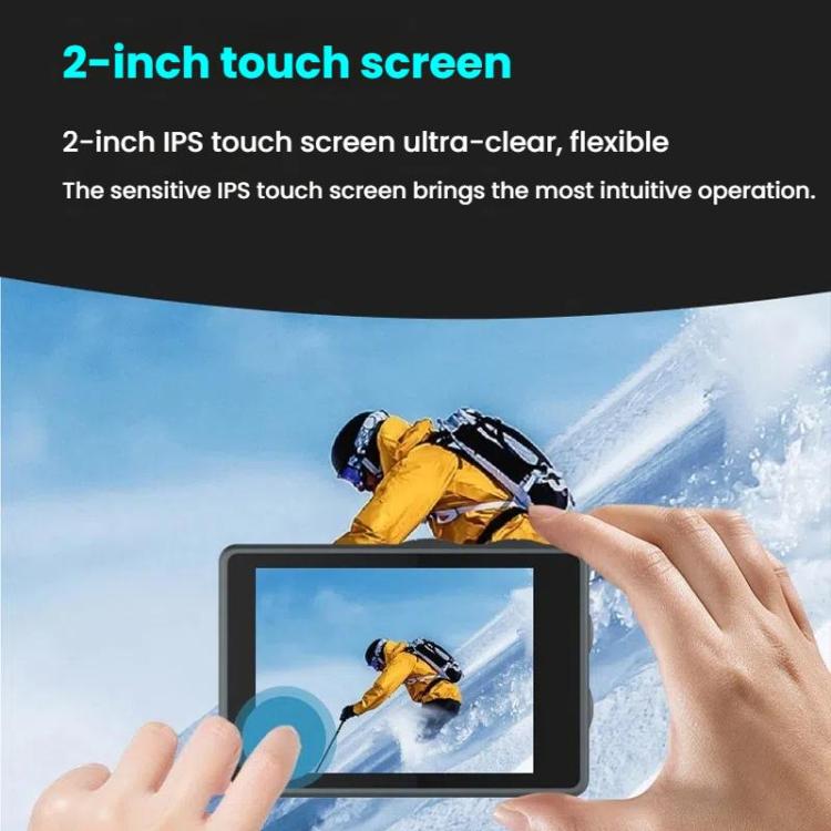 5K Action Camera Anti-Shake Outdoor HD Shooting Cycling Recorder Under Dive Camera, M40TR With Touch Screen + Remote Control, M40TRW With Touch Screen + Integrated Remote-Controlled Microphone