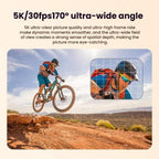 5K Action Camera Anti-Shake Outdoor HD Shooting Cycling Recorder Under Dive Camera, M40TR With Touch Screen + Remote Control, M40TRW With Touch Screen + Integrated Remote-Controlled Microphone