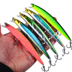PROBEROS DW622 12.5cm-16g Submerged Minnow Lure All-Purpose Sea Fishing Plastic Bionic Hard Bait