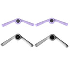 Triangular Mechanical Design Gripper Silent Arm Strength Trainer, Counting Model Violet, Violet, Counting Model Sky Gray, Sky Gray