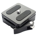 P50 Camera Quick Release Clamp & Plate Kit with 3/8 Inch Thread Thread For Stabilizers, Tripods, Monopods, Sliders