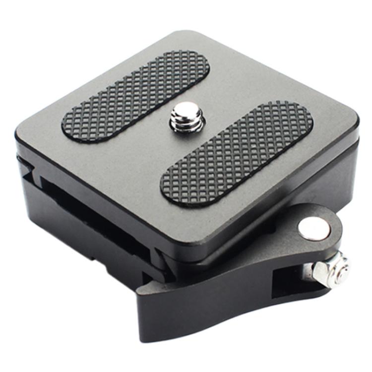 P50 Camera Quick Release Clamp & Plate Kit with 3/8 Inch Thread Thread For Stabilizers, Tripods, Monopods, Sliders