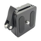 P50 Camera Quick Release Clamp & Plate Kit with 3/8 Inch Thread Thread For Stabilizers, Tripods, Monopods, Sliders