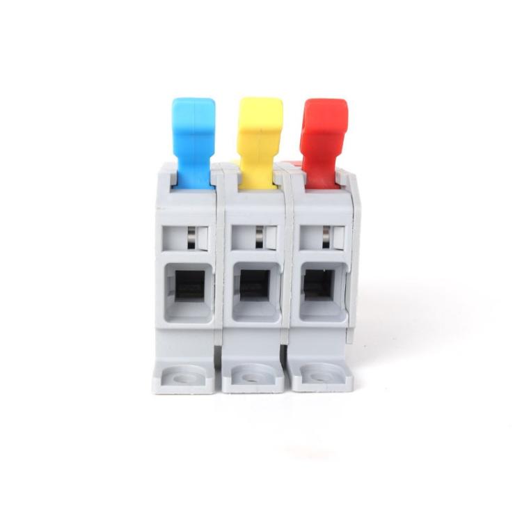 75A Quick-Press Terminal Block Wire Connector, LT-25 3 In 3 Out