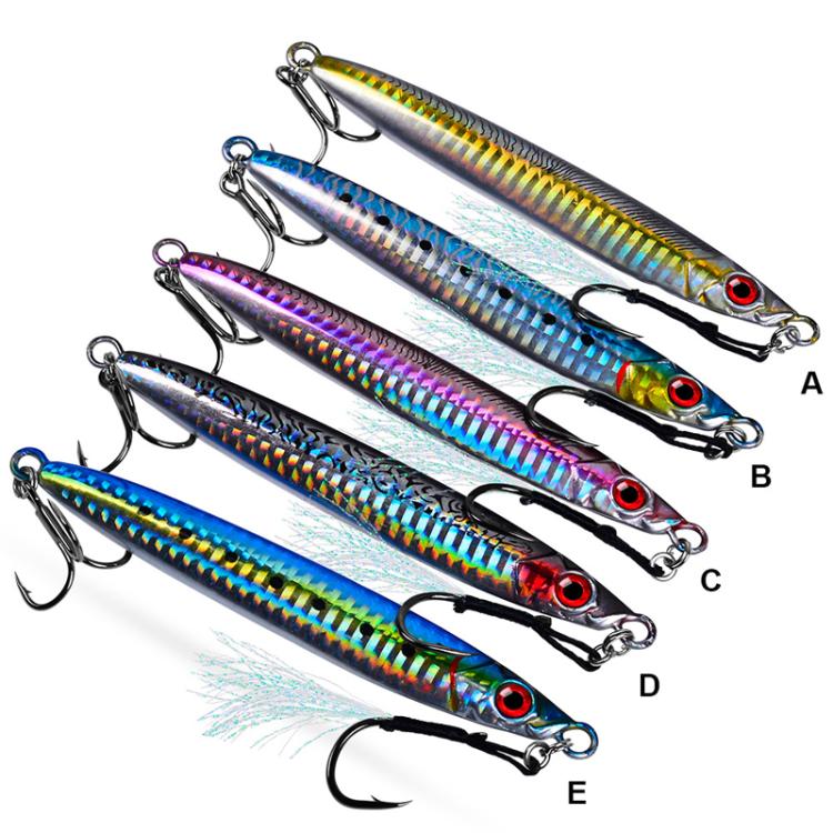 PROBEROS LF153 3D Fast Twitch Sea Fishing Road Runner Lure Long Casting Quick Sinking False Bait, 14G, 17G, 21G, 28G, 35G, 45G, 60G, 80G, 100G