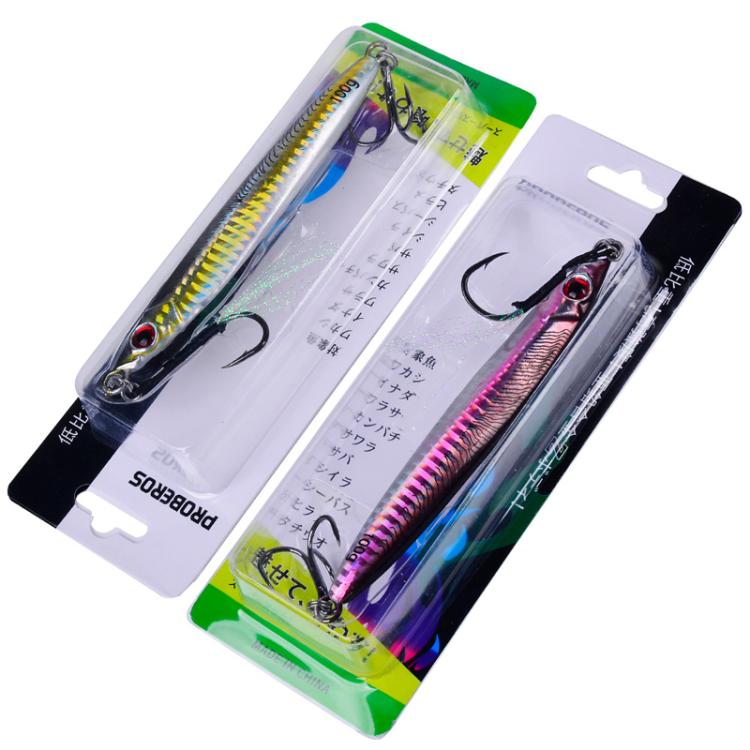 PROBEROS LF153 3D Fast Twitch Sea Fishing Road Runner Lure Long Casting Quick Sinking False Bait, 14G, 17G, 21G, 28G, 35G, 45G, 60G, 80G, 100G