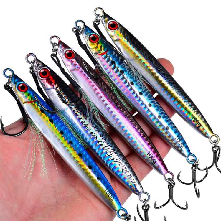 PROBEROS LF153 3D Fast Twitch Sea Fishing Road Runner Lure Long Casting Quick Sinking False Bait, 14G, 17G, 21G, 28G, 35G, 45G, 60G, 80G, 100G