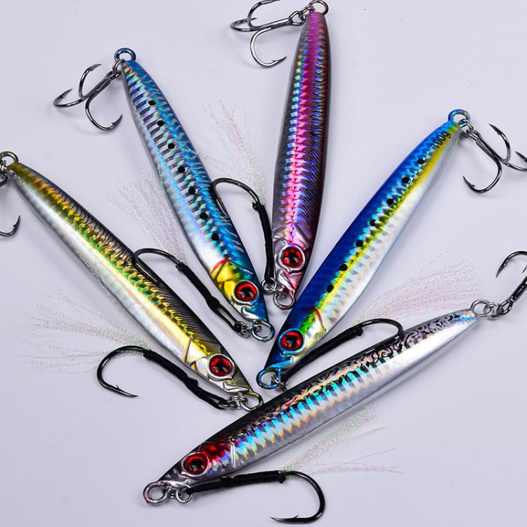 PROBEROS LF153 3D Fast Twitch Sea Fishing Road Runner Lure Long Casting Quick Sinking False Bait, 14G, 17G, 21G, 28G, 35G, 45G, 60G, 80G, 100G