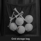PGM QB166 Portable Large Capacity Waterproof Golf Cart Bag Holds Clubs In Place