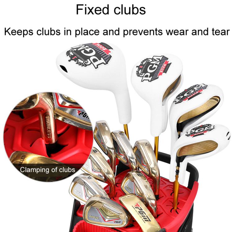 PGM QB166 Portable Large Capacity Waterproof Golf Cart Bag Holds Clubs In Place
