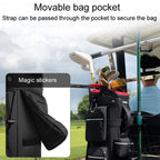 PGM QB166 Portable Large Capacity Waterproof Golf Cart Bag Holds Clubs In Place