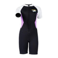 DIVE & SAIL 2.5MM Short Sleeve One-Piece Warm Kids Wetsuit Snorkeling Cold Resistant Swimsuit, S, M, L, XL, XXL