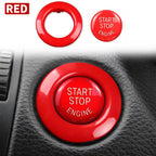For BMW E90 / E91 / E92 / E60 2pcs /Set One-Key Start Button Cover Decoration