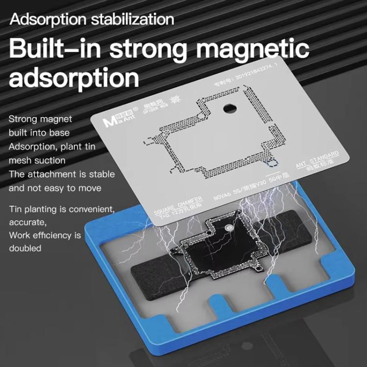 Universal Magnetic Base Cell Phone CPU Motherboard Maintenance Middle Layer Layered Tinning Platform, C2