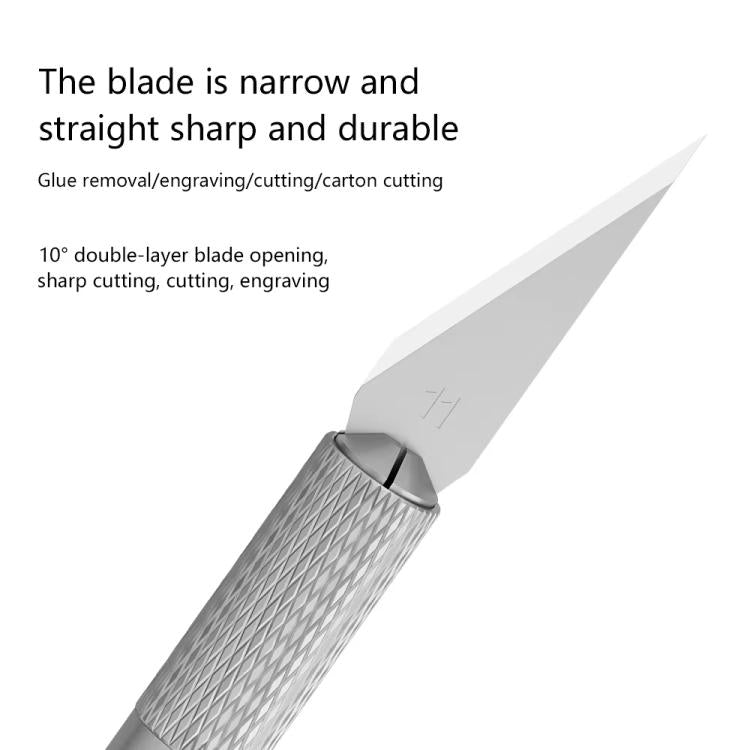 Cell Phone Repair Rear Cover Removal Artistic Carving Knife Shovel Glue Knife, 6 In 1