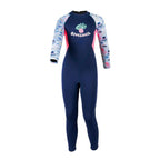 DIVE & SAIL M155589K 2.5MM One-Piece Warm Kids Wetsuit Long Sleeve Snorkeling Surf Suit, S, M, L, XL, XXL