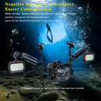 Sea Frogs 40M/130FT 6000 Lumen Underwater Photography Light