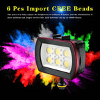 Sea Frogs 40M/130FT 6000 Lumen Underwater Photography Light